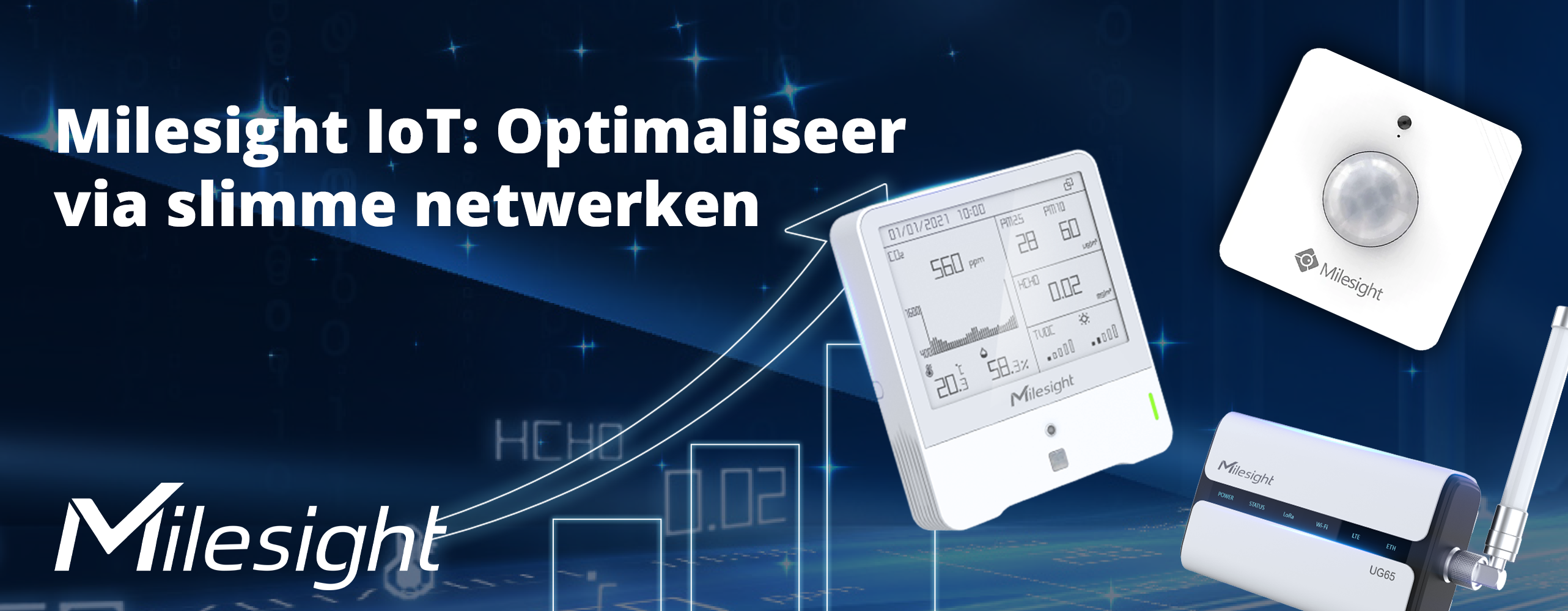 Milesight IoT: optimalisaties via slimme netwerken
