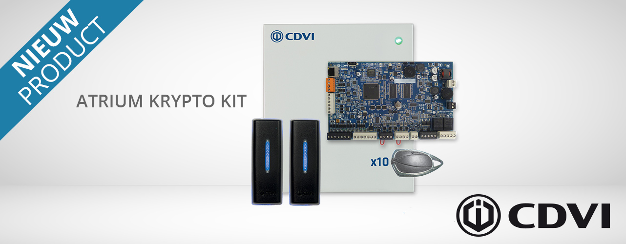 Nieuw: Atrium Krypto kit van CDVI